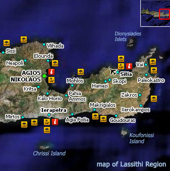 map Lasithi